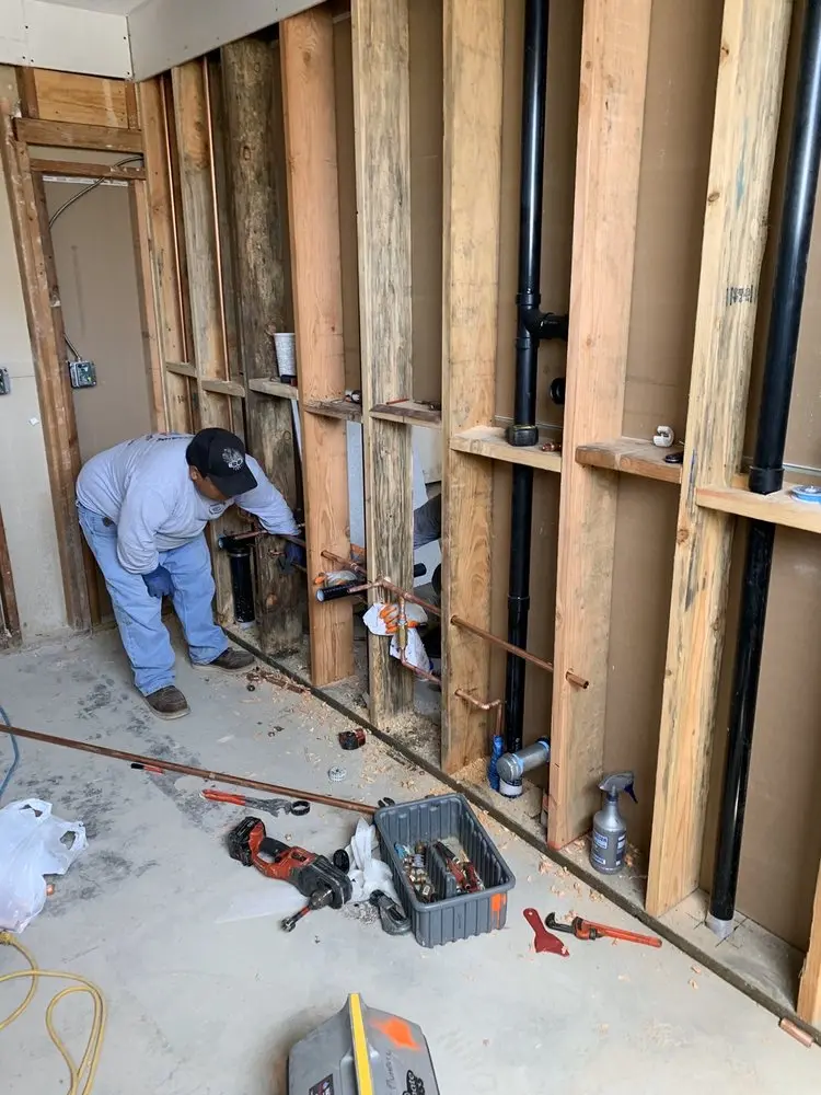 Commercial rough-in plumbing for Commercial Plumbing in Stockman Estates